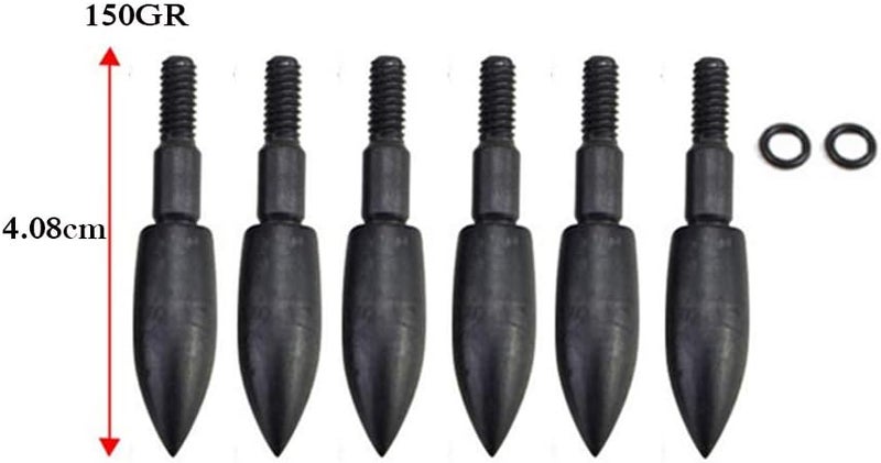 Linkboy Archery 12PCS Arrow Points Tips 75 90 100 125 150 200 250 300 350 Grain Broadheads Arrow Head Insert Hunting Archery Accessories Bows - Image 2